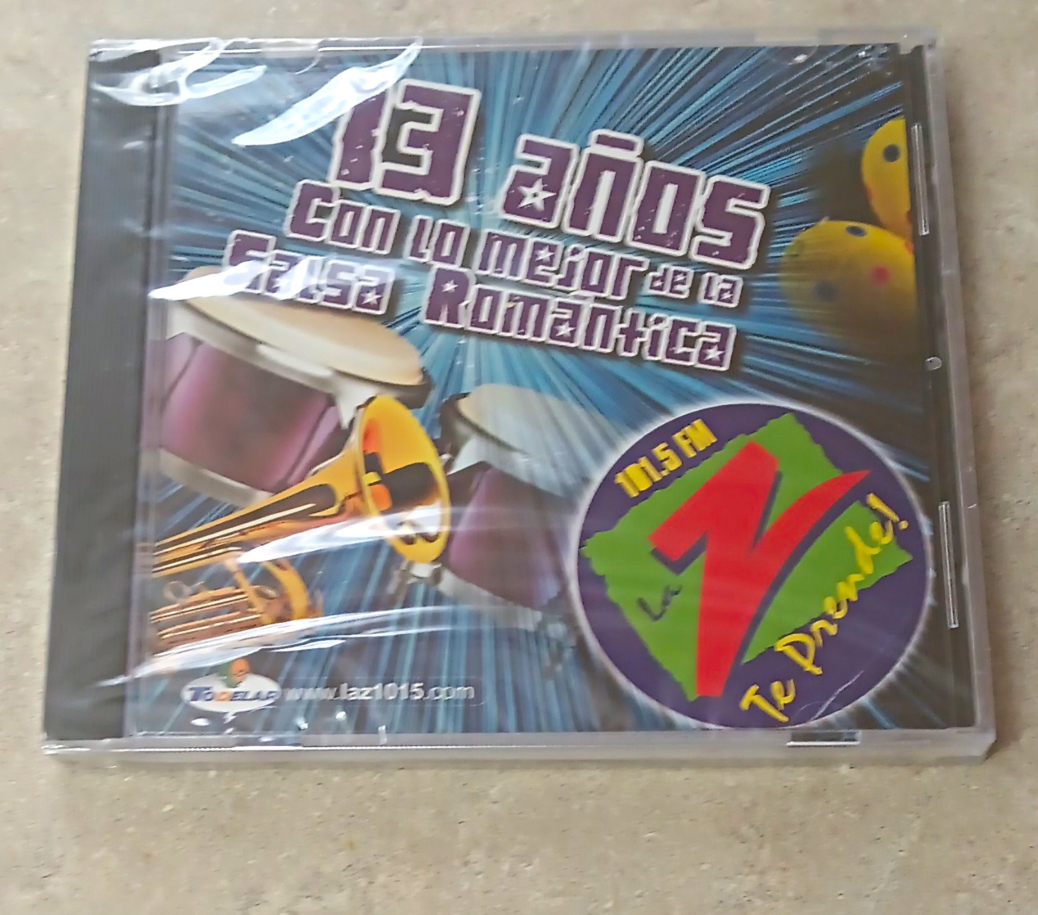 Todelar - 13 Años Con Lo Mejor de la Salsa Romántica (CD) Compilation 2008