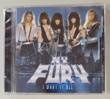N.Y. Fury I Want It All New CD Melodic Hard Rock NY picture