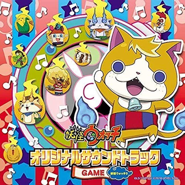Yo-Kai Watch Original Sound Track GAME Yo-Kai Watch 3 Japan Game Music CD^
