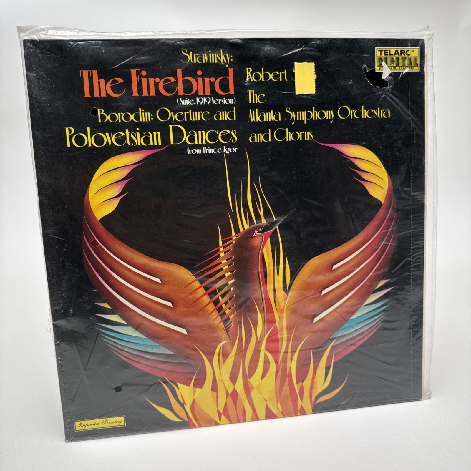 STRAVINSKY THE FIREBIRD TELARC DG-10039 AUDIOPHILE LP NM NICE NEW SEALED