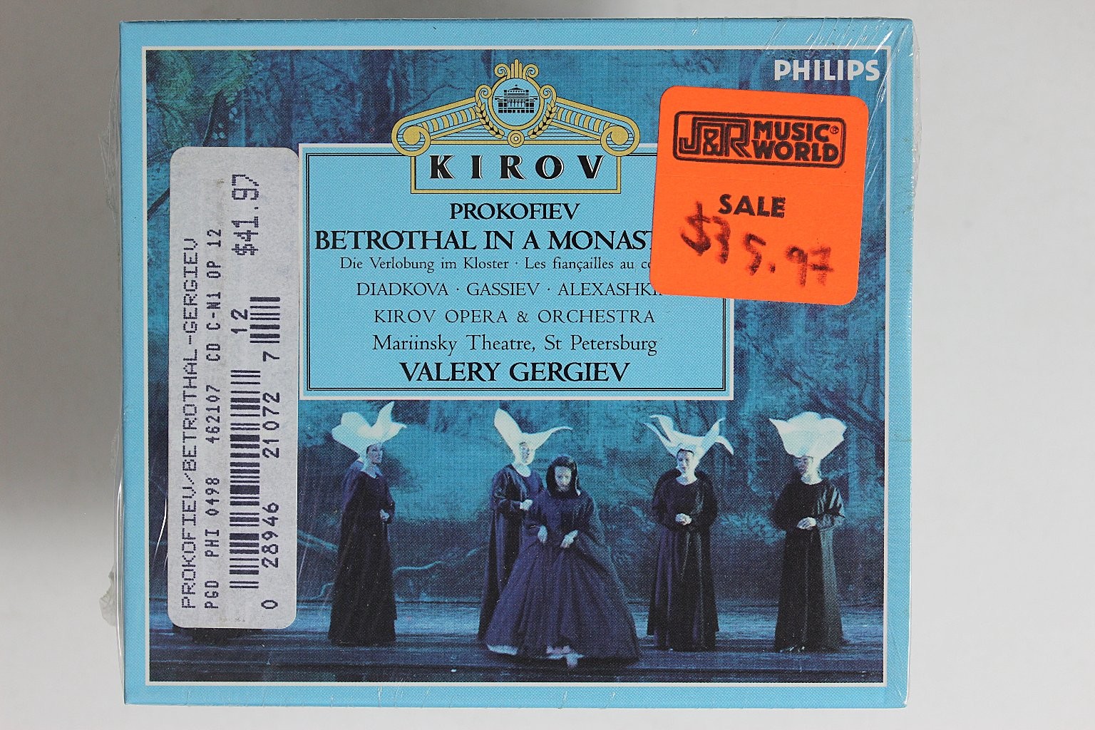Prokofiev – Betrothal in a Monastery 2CD 1998 Opera Classical Philips Gergiev
