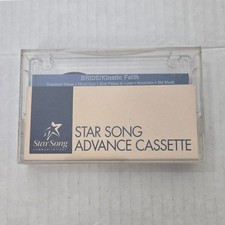 Vintage 1991 Bride Kinetic Faith Cassette Tape Advance Promo Star Song Metal picture