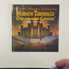 Silent Night Mormon Tabernacle Organ & Chimes CD 1991 Christmas Holiday Sony picture