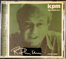 KPM 1000 Series vol 2 CD SIGNED UK LIBRARY MUSIC... HAWKSHAW, MANSFIELD, KINSEY picture