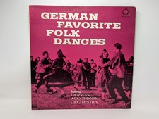 VINTAGE German Favorite Folk Dances LP Colonial COL-LP-160 MINT Vinyl NM Jacket picture