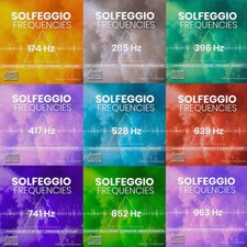 Solfeggio Frequencies CDs - All Nine - Complete CD Set - 9 CDs picture