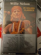 Vintage Willie Nelson 20 Golden Classics Cassette Tape New Sealed   picture