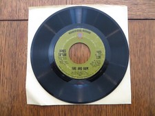 James Taylor – Fire And Rain / Anywhere Like Heaven - 1970 - Warner Bros 7423 7