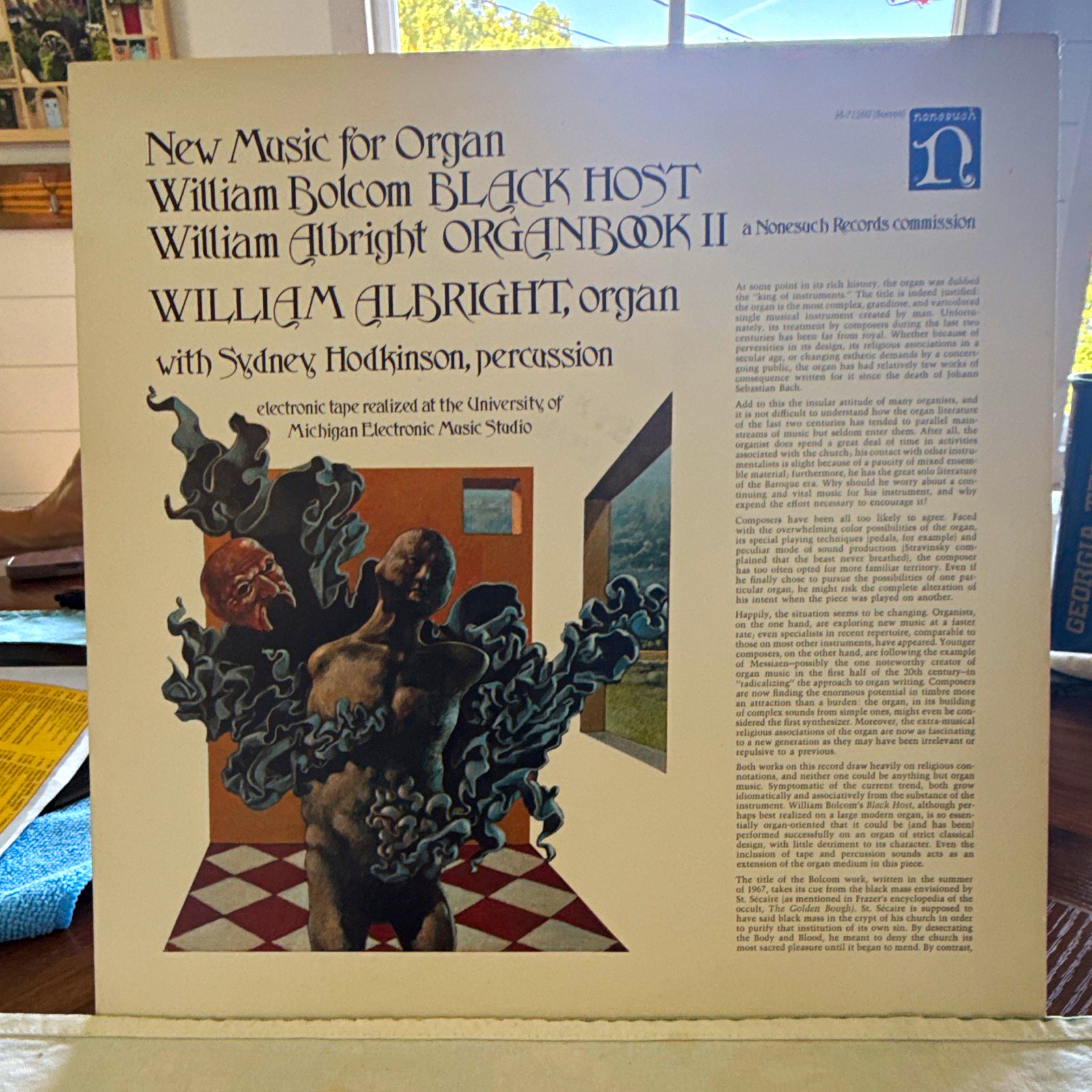 Nonesuch New Music for Organ LP 12