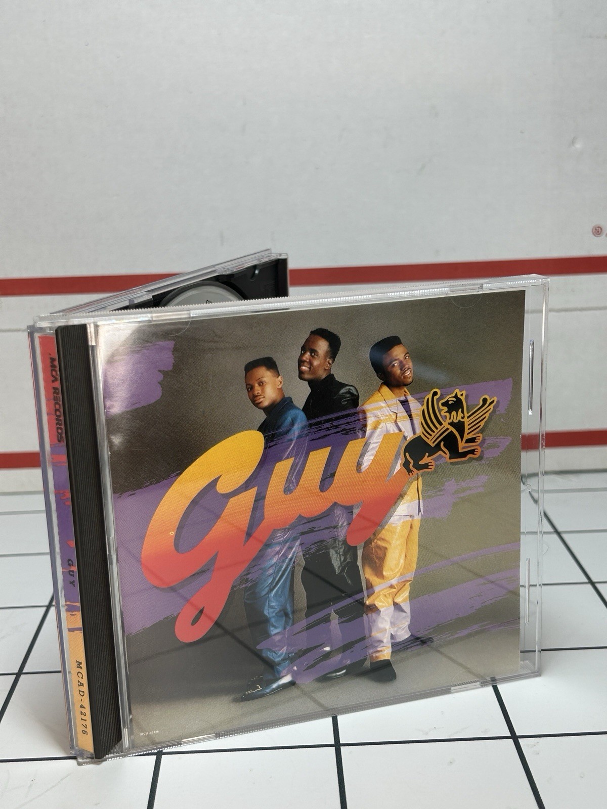 Guy Self Titled Music Audio CD 1988 MCA Records Rare R&B