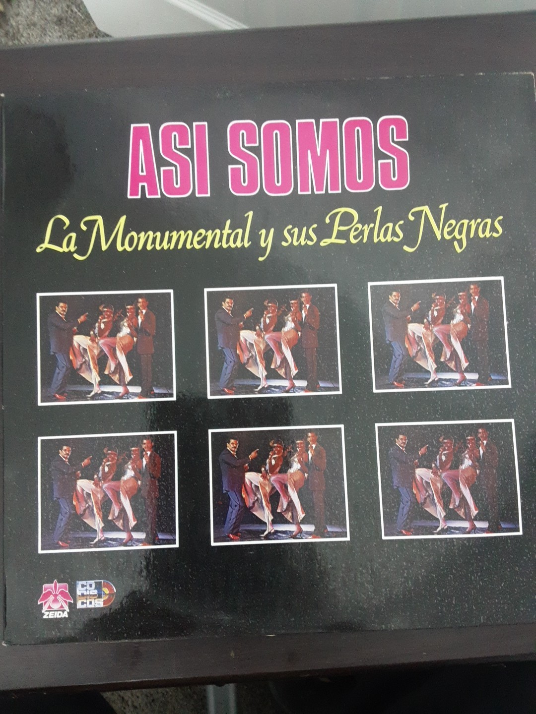 La Monumental  Y Sus Perlas Negras Vinyl Codiscos Records 1985
