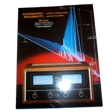 Vintage McIntosh MC 7270 Power Amplifier Original Sales Brochure Specifications picture