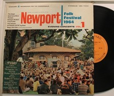 V/A Lp Newport Folk Festival 1964 Vol.1 On Vanguard - Vg+ To Vg++ / Vg+ To Vg++ picture
