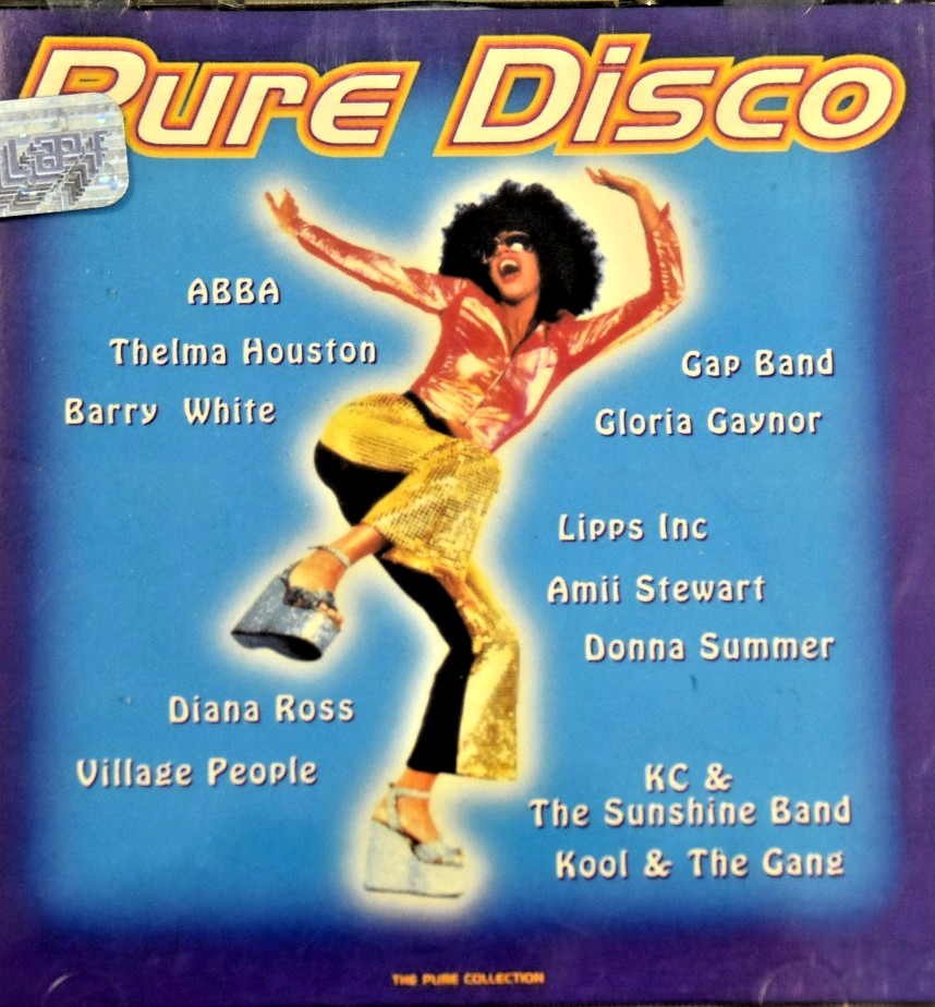 Pure Disco Various Artists Compilation, Classic 70s Disco Funk CD Like New