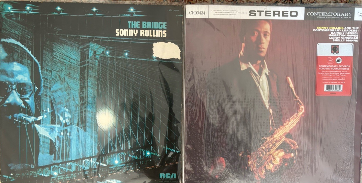 Sonny Rollins The Bridge And The Contemporary Leaders Lp Lot X2