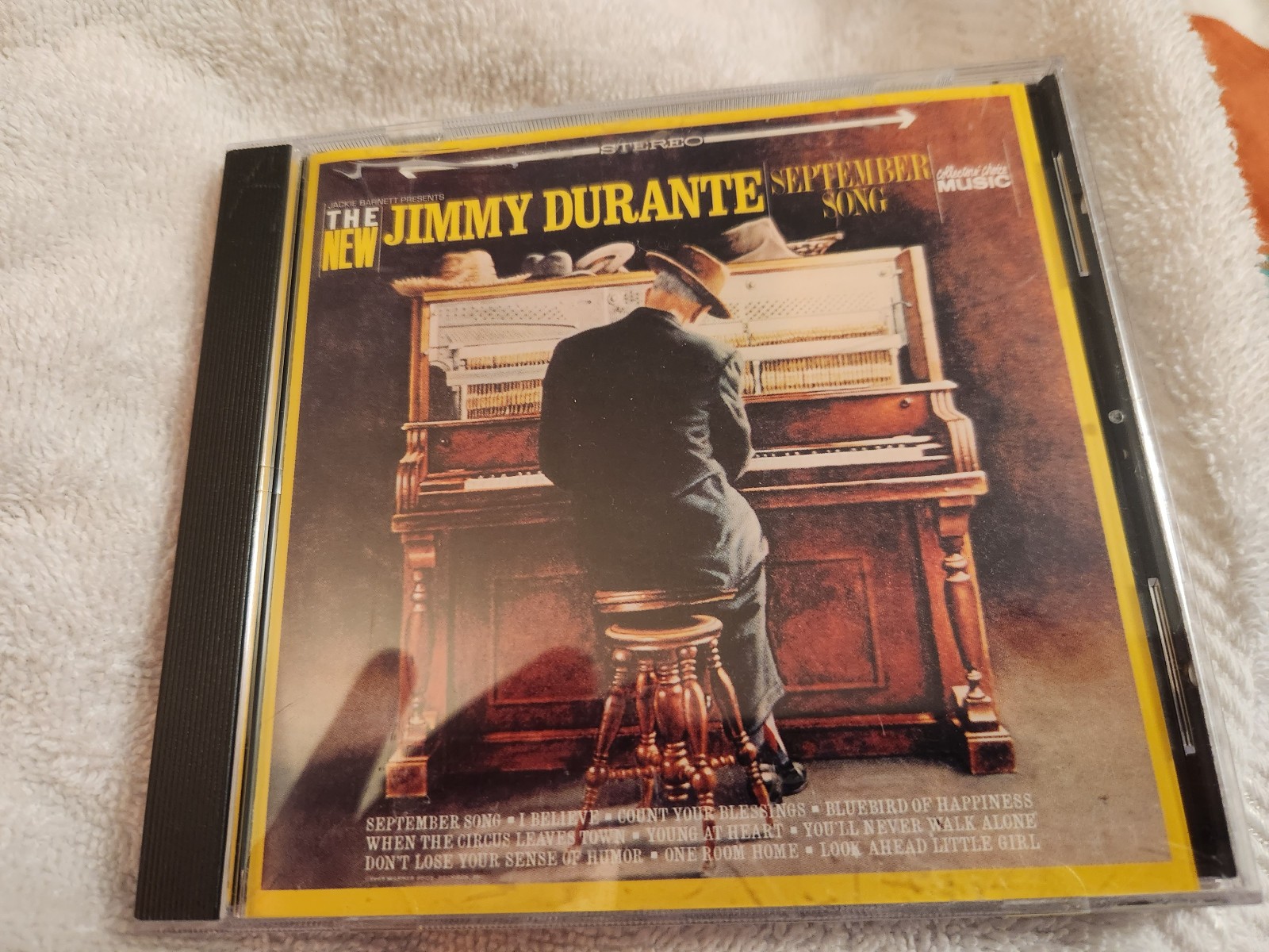 Jimmy Durante CD Reissue September Song Collectors Choice Music