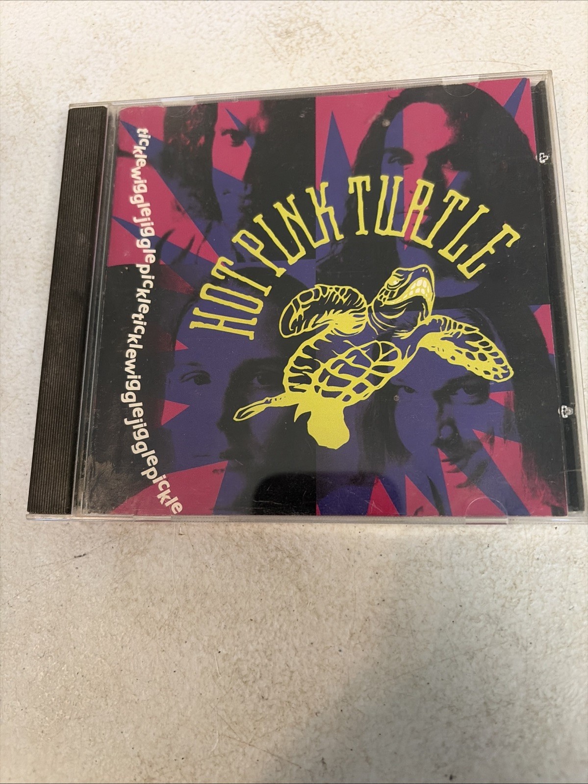 HOT PINK TURTLE CD TICKLEWIGGLEJIGGLEPICKLE
