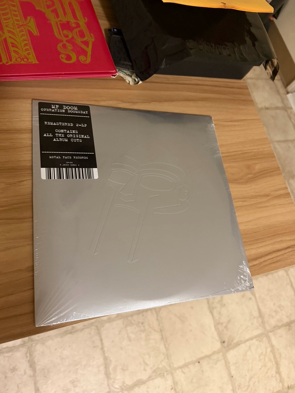 MF DOOM Operation Doomsday Vinyl LP Reissue Remastered Metal Face MF-90 ST-02