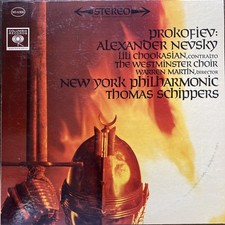 Prokofiev Alexander Nevsky Thomas Schippers The Westminster Choir MS6306 Promo picture