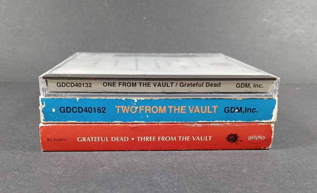 Grateful Dead CD Lot One from the Vault Two from the Vault Three from the Vault