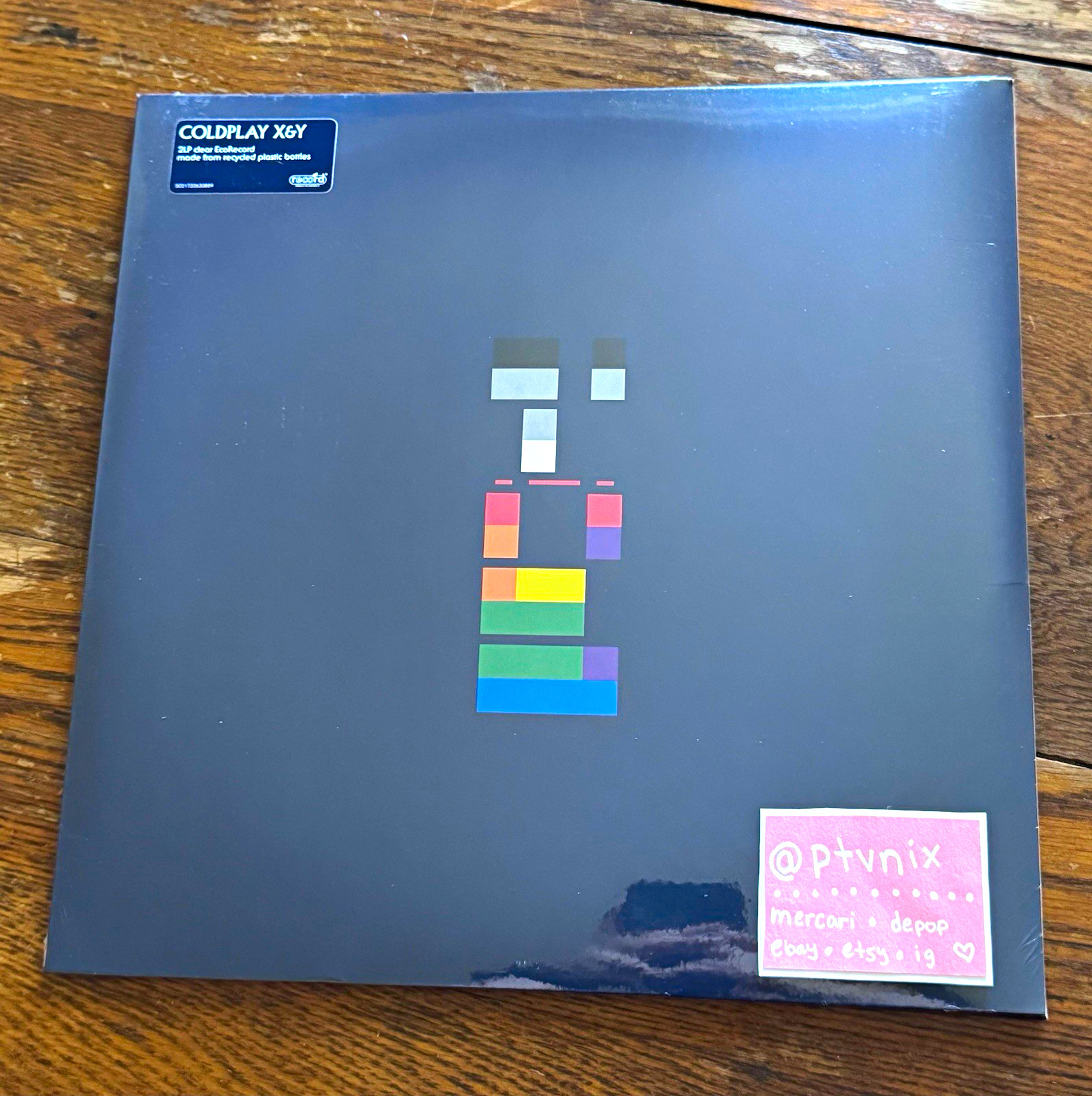 Coldplay X&Y Clear EcoRecord Black Vinyl LP Album Parlophone 2005 SEALED
