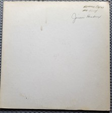 Jimi Hendrix   Crash Landing  1975 US TEST PRESSING with Press Kit picture