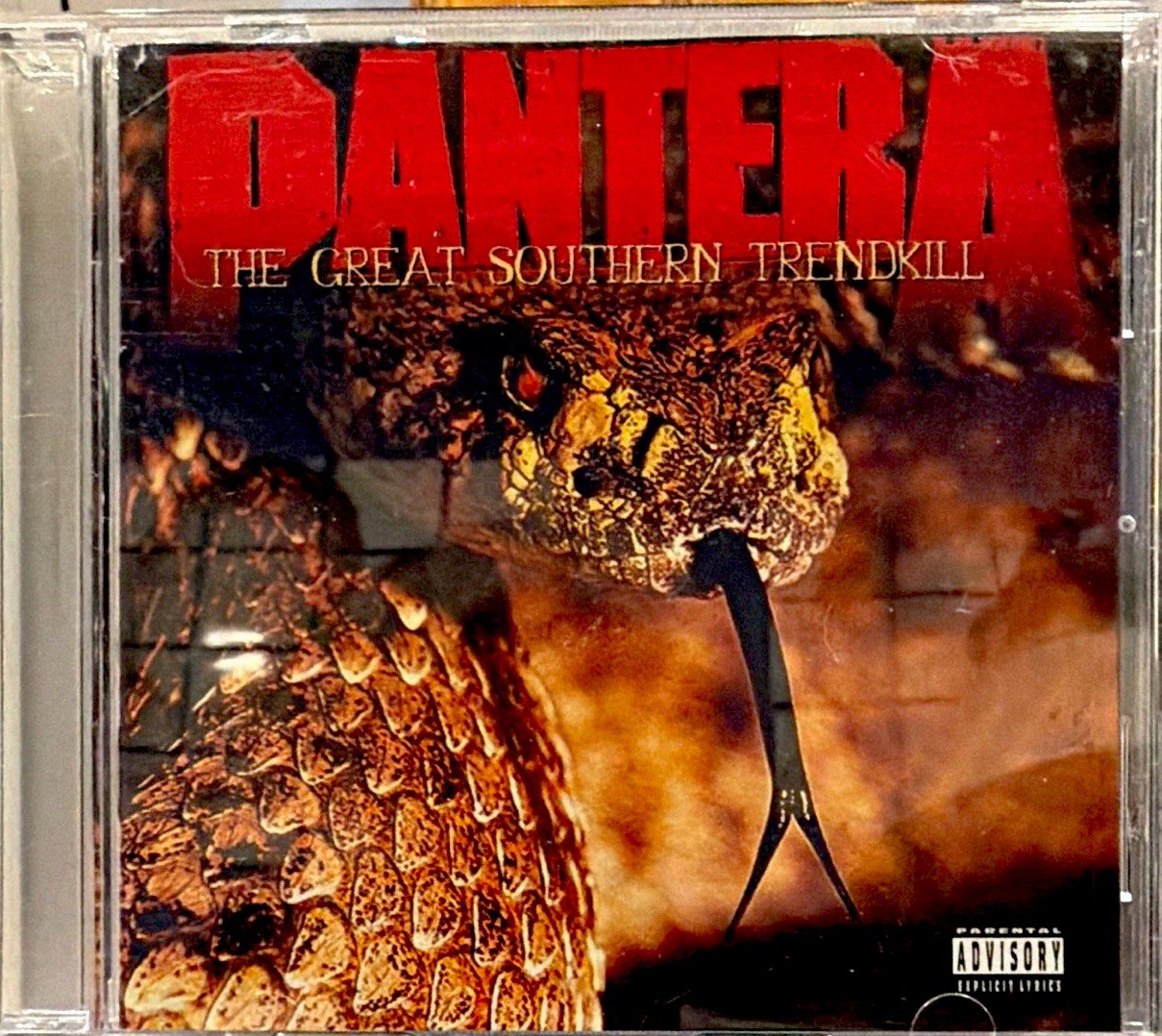 Pantera - The Great Southern Trendkill (CD, 1996) Elektra Parental Advisory