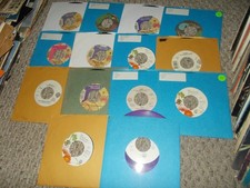 LOT OF 14 ORG PRINCE+ SOUL FUNK 45S picture