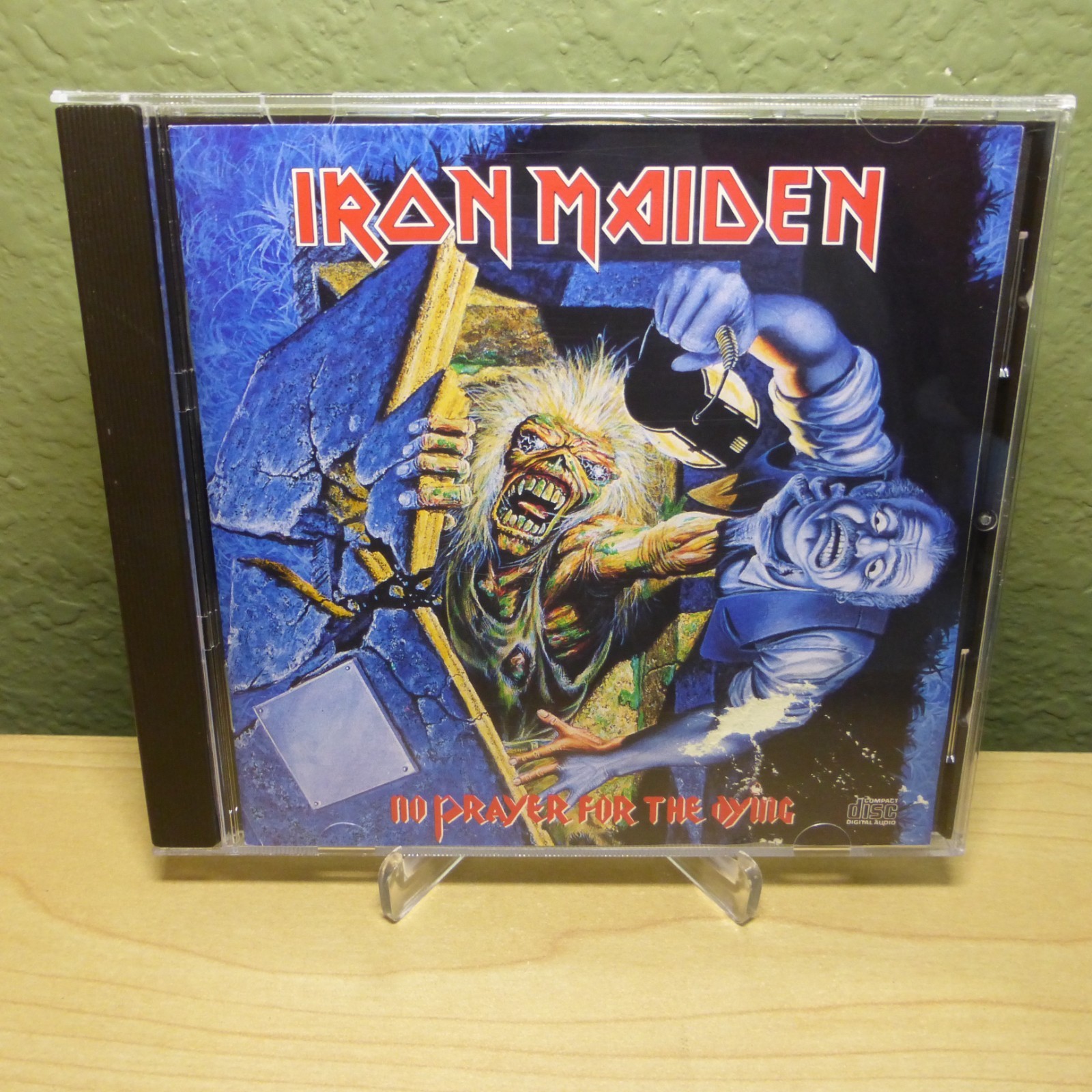 No Prayer for the Dying by Iron Maiden (CD, Oct-1990, Epic)