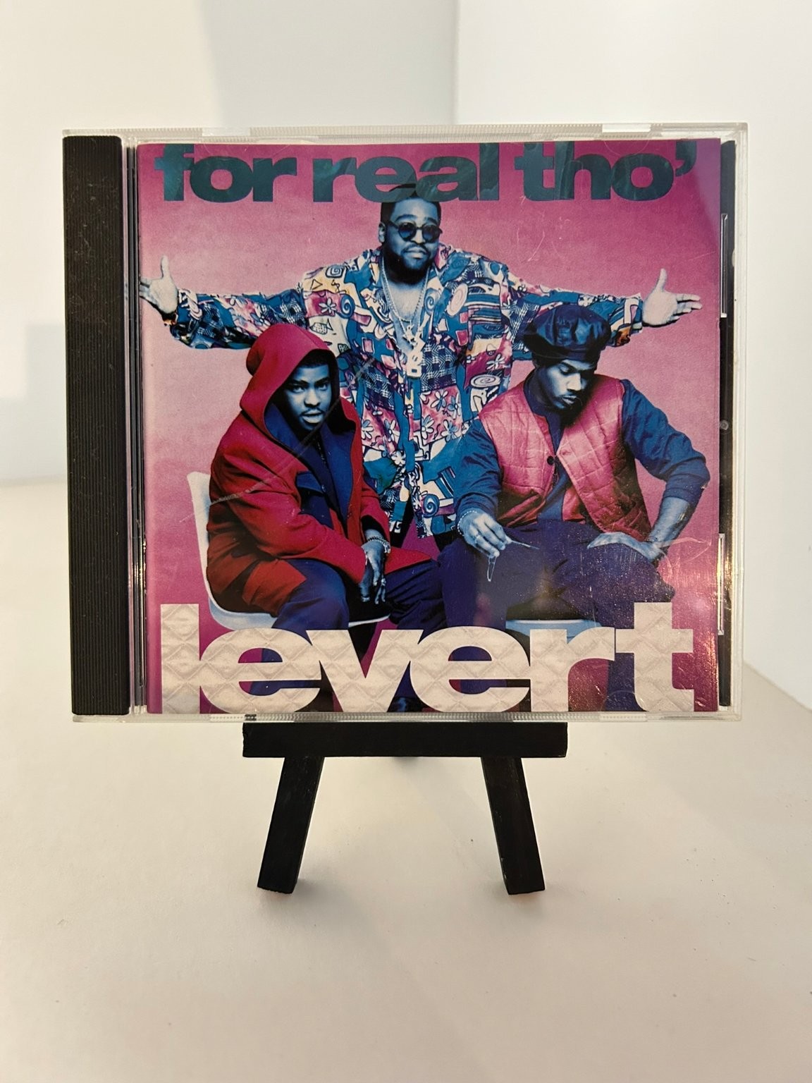 Levert – For Real Tho\' CD 1993 R&B Soul Hip Hop Atlantic Trevel