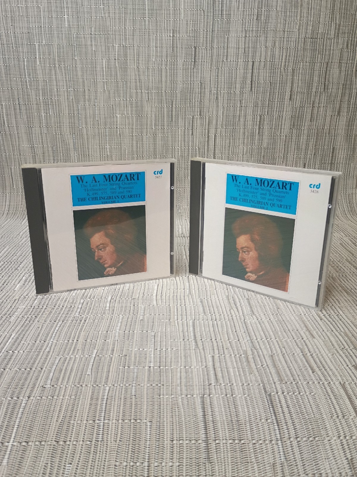 THE CHILINGIRIAN QUARTET - Mozart: The Last Four String Quartets, Vol 1 & 2, NM