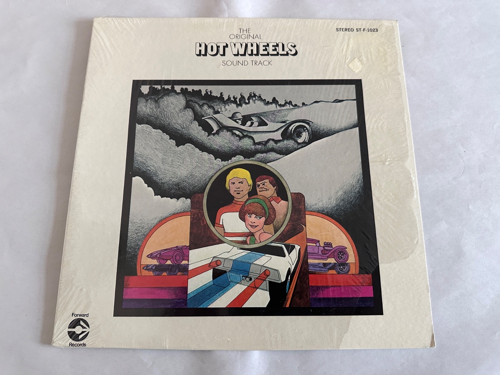 Hot Wheels - TV Soundtrack - Mike Curb - ST-F-1023 - Forward Records - Vinyl LP