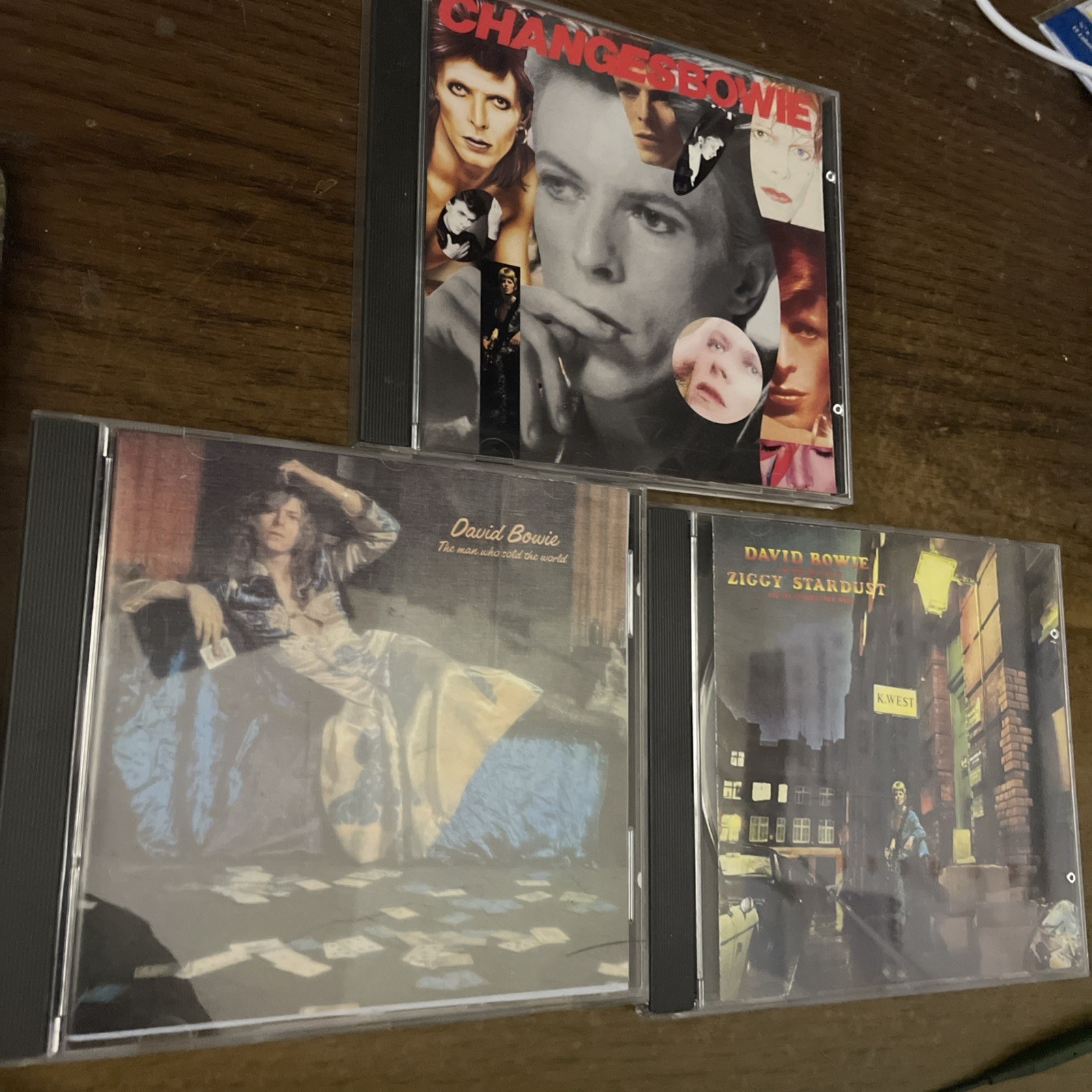 DAVID BOWIE RYKODISC CD LOT (3 TOTAL) TESTED AND ALL ARE LIKE NEW IAPAN OOP