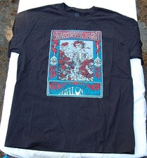 Grateful Dead Skeleton & Roses Avalon Ballroom T-Shirt *Large* picture