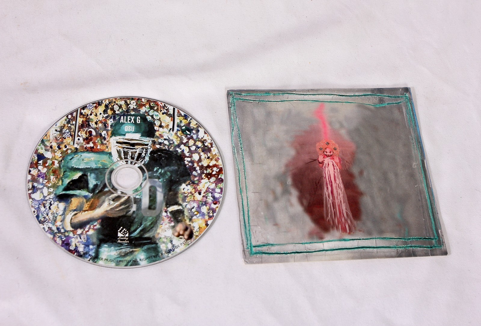 Alex G DSU CD Rare Art Card Sleeve Cover by Rachel Giannascoli Lo-Fi Rock VGC