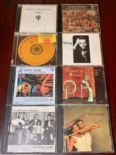 VTG 8 Lot Cds Roxy Music Sting ELP Zapp Roger Doubletime San Diego Sampler Flesh picture