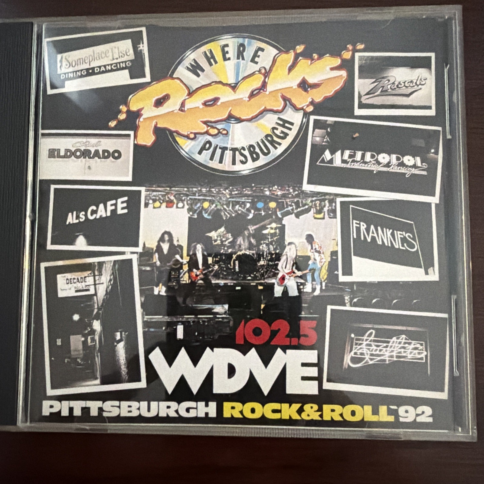 Vintage 1991 WDVE ROCKS 102.5 Pittsburgh Radio Station CD - NEVER PLAYED