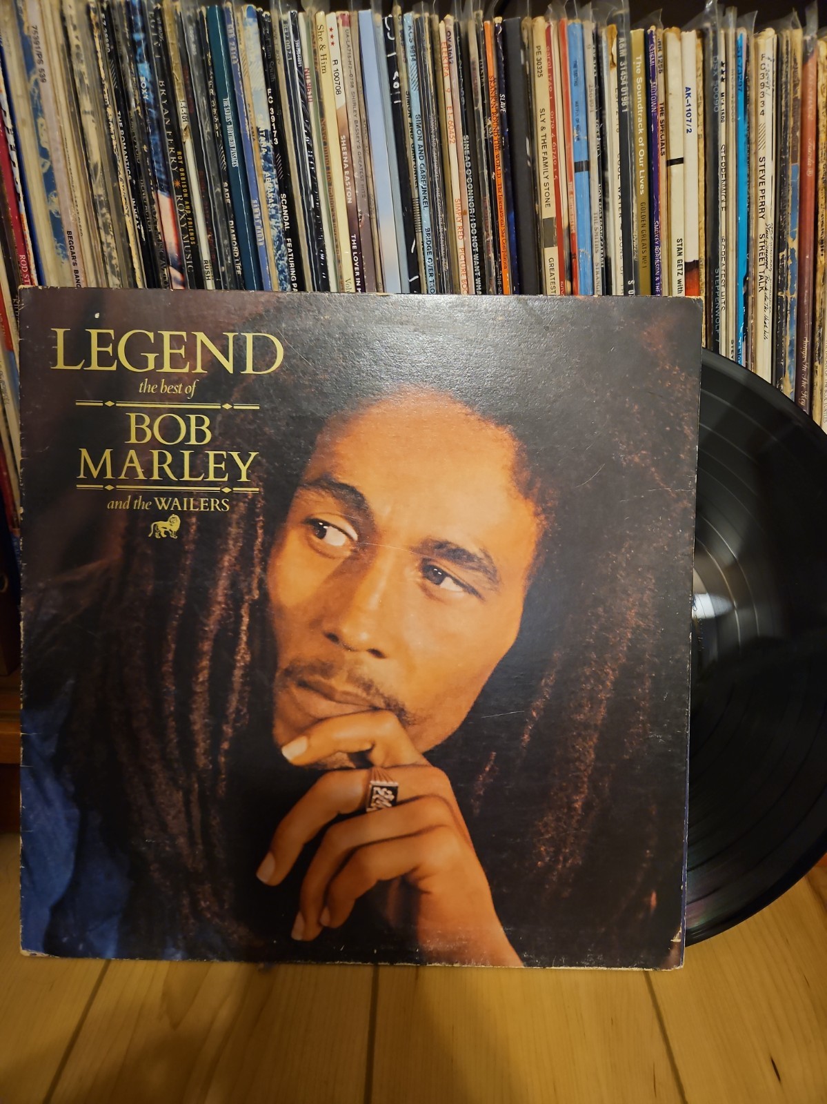 Bob Marley 1984 Legend vinyl LP, Greatest Hits