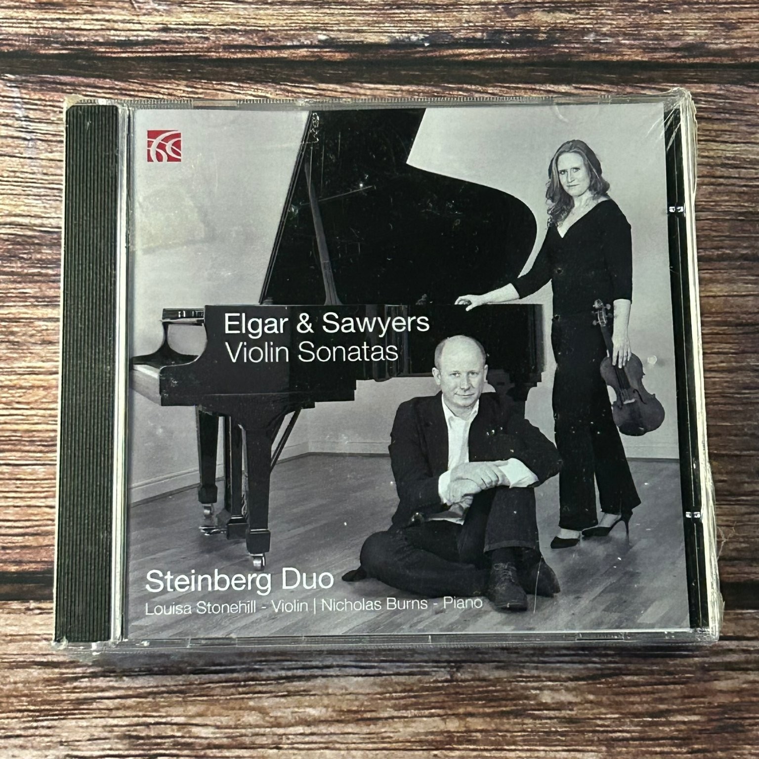 Steinberg Duo - Elgar & Sawyers Violin Sonatas CD 2013 Classical Nimbus Sealed