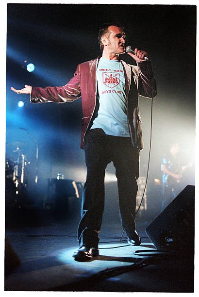 Morrissey Brielpoort Deinze Belgium 12th October 1999 Music Old Photo