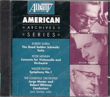 Robert Kurka, Peter Mennin, Walter Piston, The Louisville Orchestra, Jorge Meste picture