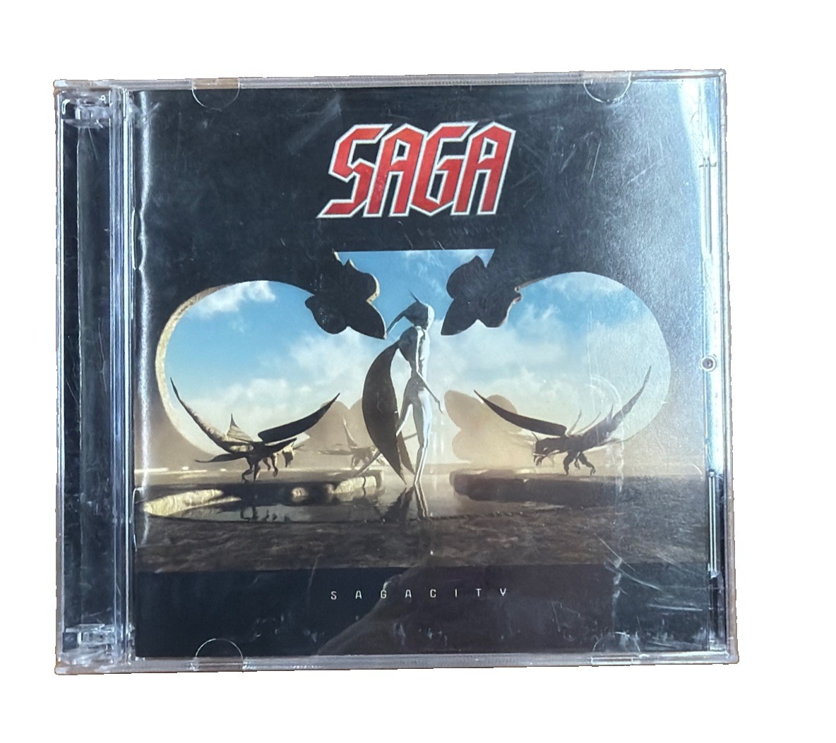 Sagacity by Saga (CD, Jul-2014, 2 Discs, Eagle) VG+ ER203642 Prog Rock