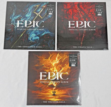 3 Epic Official Concept Vinyl Albums: Ithaca, Vengeance, Thunder Sagas - SEALED picture