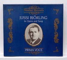 JUSSI BJORLING ⸺ BORODIN, BIZET, GOUNOD, VERDI Opera and Song ⸺ NIMBUS 3xCDs NM picture
