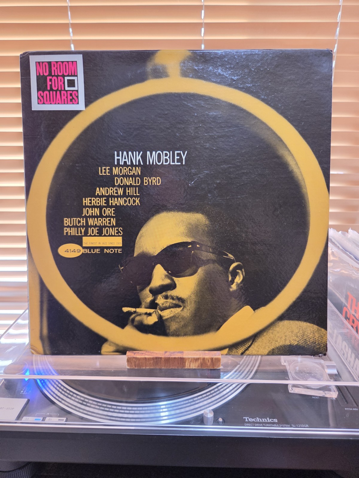 Hank Mobley, No Room For Squares, 1964 1st Blue Note Mono,  V. Gelder, Ears