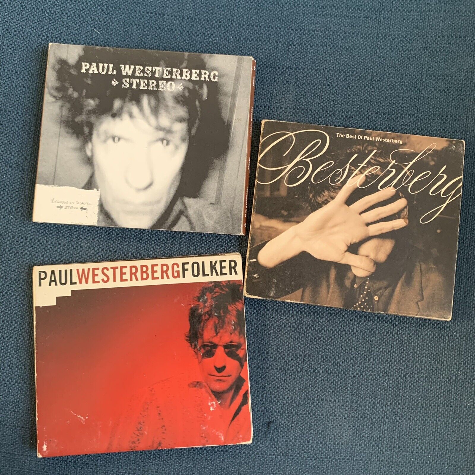 CD 3-Pack PAUL WESTERBERG (Best Of/Stereo/Folker) Replacements