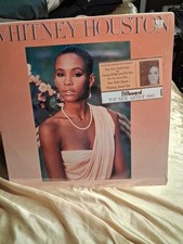 Whitney Houston Top New Artist 1985 SEALED Billboard Hype Sticker AL8-8212 picture