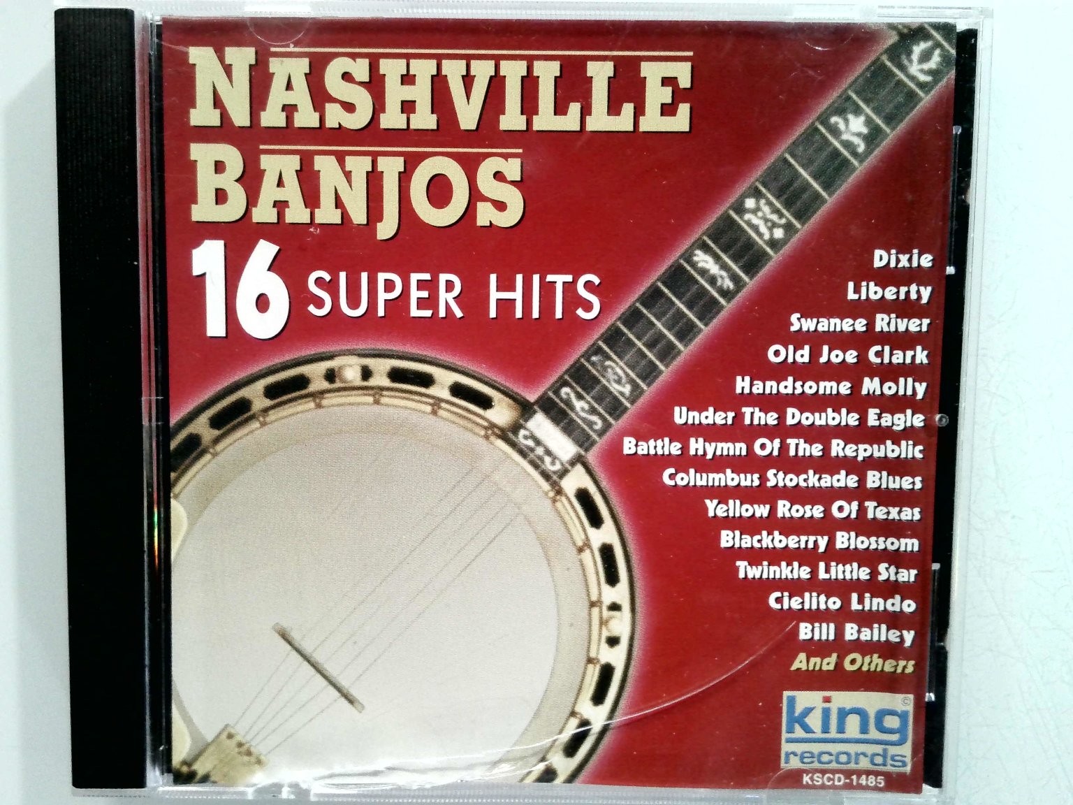 Nashville Banjos – 16 Super Hits CD 2000 Instrumental Bluegrass King Records