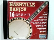 Nashville Banjos – 16 Super Hits CD 2000 Instrumental Bluegrass King Records picture