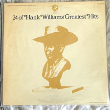 MGM Records Hank Williams 24 Greatest Hits 2 Vinyl LP Record Set Stereo picture